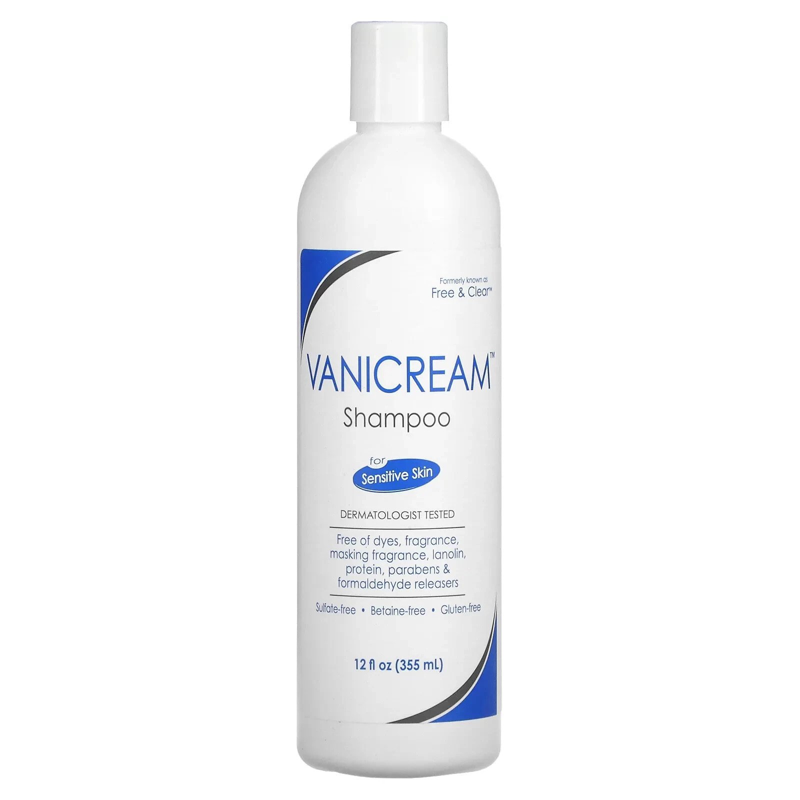 Vanicream Shampoo For Sensitive Skin Бессульфатный шампунь для чувствительной кожи головы   355 мл