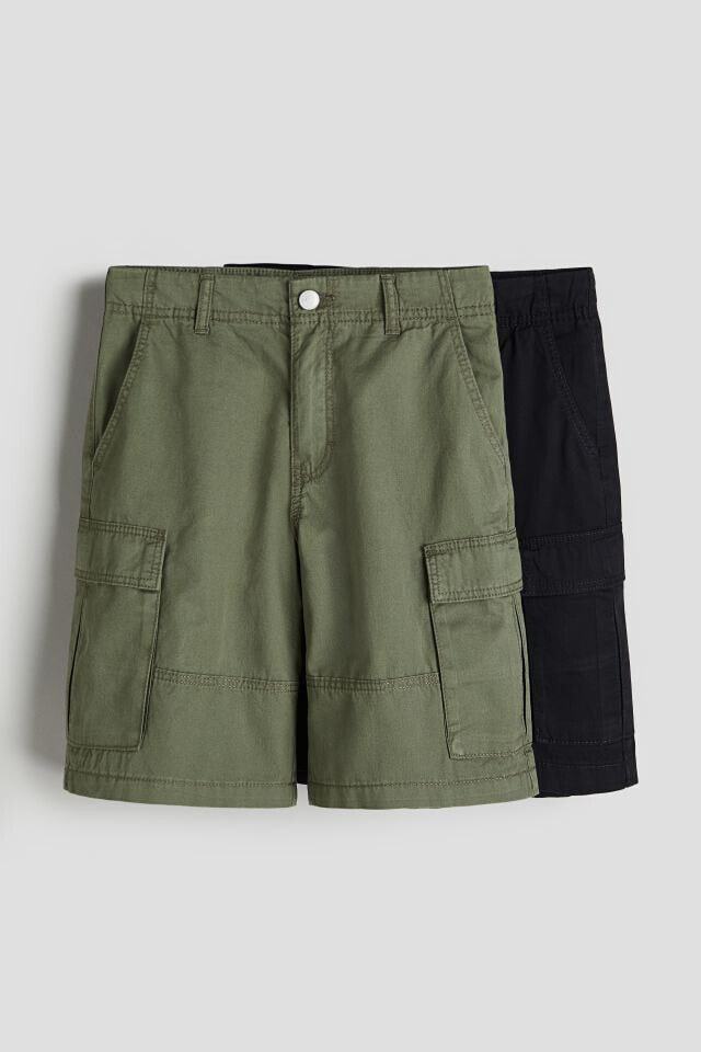 Khaki green/black