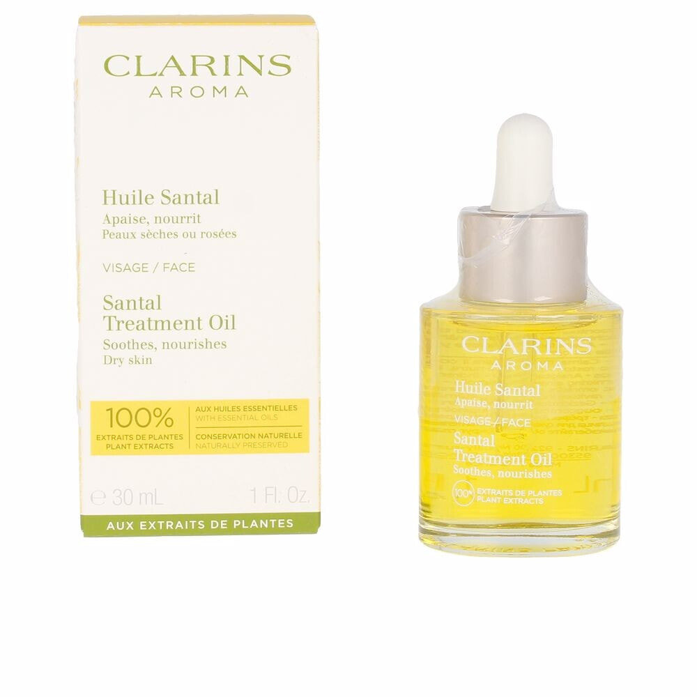 Средство для питания или увлажнения кожи лица Clarins Caring skin oil for dry to very dry skin Santal (Treatment Oil) 30 ml