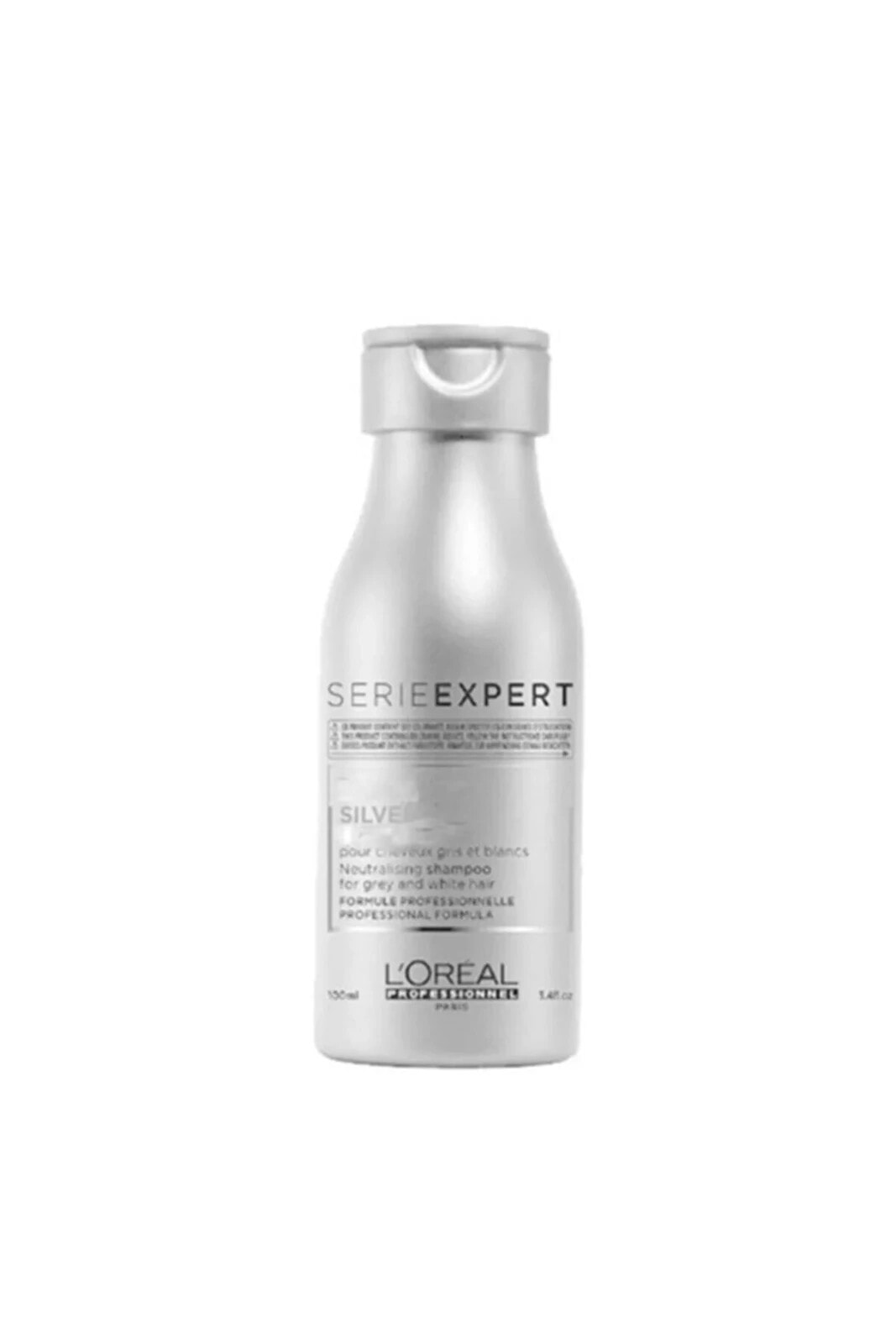 L'Oreal Professionnel Silver Shampoo Оттеночный шампунь для нейтрализации желтизны осветленных и седых волос 1500 мл