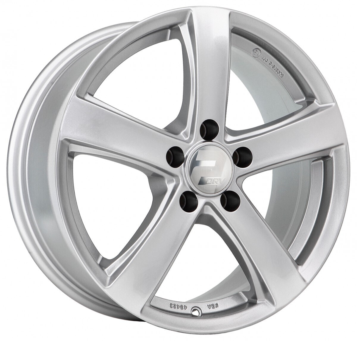 Колесный диск литой 2DRV WH24 race silber lackiert 6.5x16 ET38 - LK5/112 ML66.6