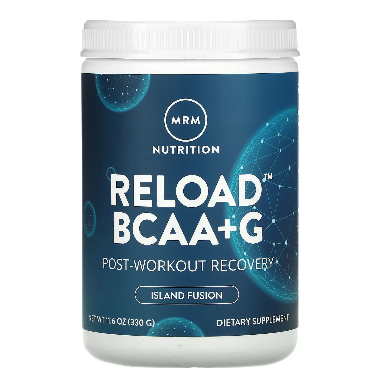 Reload BCAA+G, Post-Workout Recovery, Watermelon, 11.6 oz (330 g)