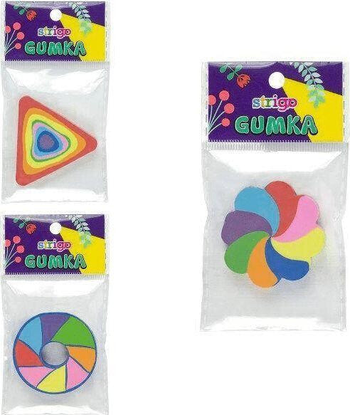 Pukka Pad Multi-colored eraser 1 pc. (SSC003)