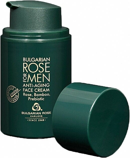 Anti-Aging Gesichtscreme für Männer - Bulgarian Rose For Men Anti-Aging Face Cream