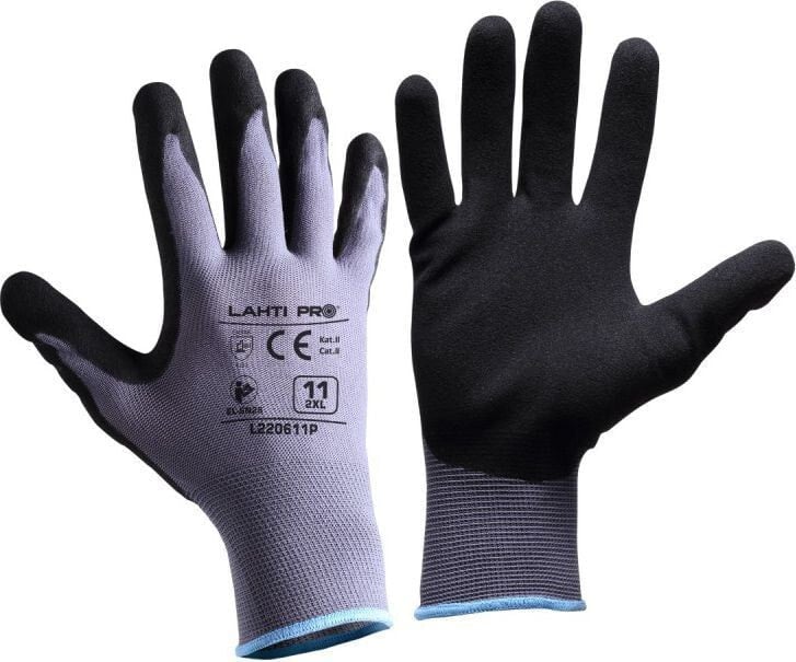 Lahti Pro Nitrile-Coated Safety Gloves 9 (L220609K)