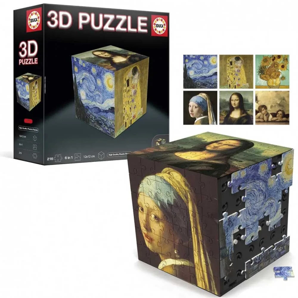 EDUCA Arte 216 Pieces puzzle 3D