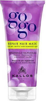 Маска или сыворотка для волос Kallos GOGO Maska regenerująca do suchych, łamiących się i uszkodzonych włosów 200 ml