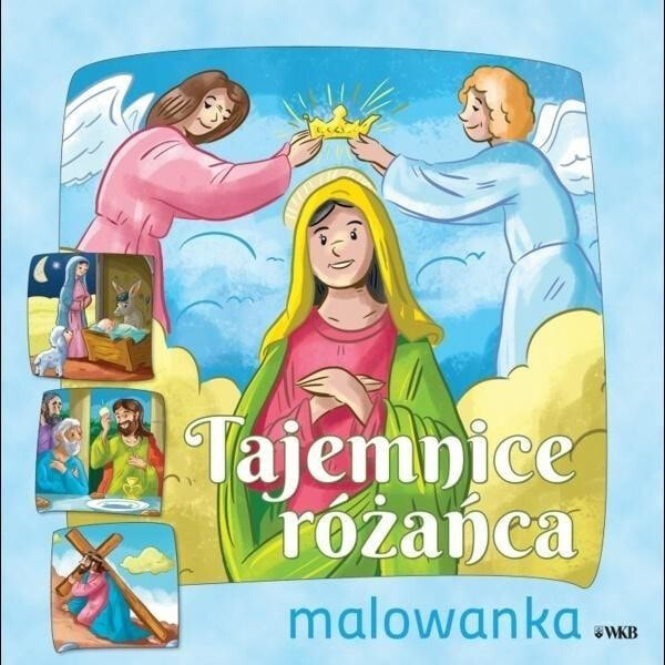 Раскраска для рисования Karmelitów Bosych Tajemnice Różańca. Malowanka