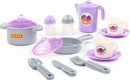 Wader Polesie 79978 A set of dishes "Nastka" for 2 people 18 elements in a grid (E2)