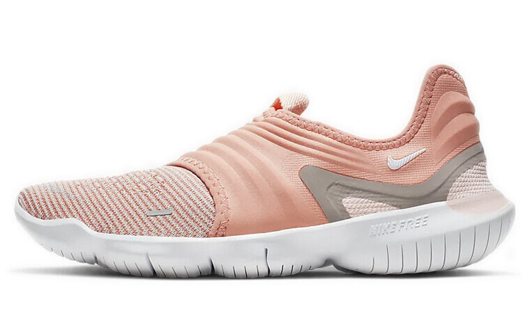 Nike Free RN 3.0 低帮 跑步鞋 女款 灰粉 / Обувь спортивная Nike Free RN 3.0 AQ5708-600