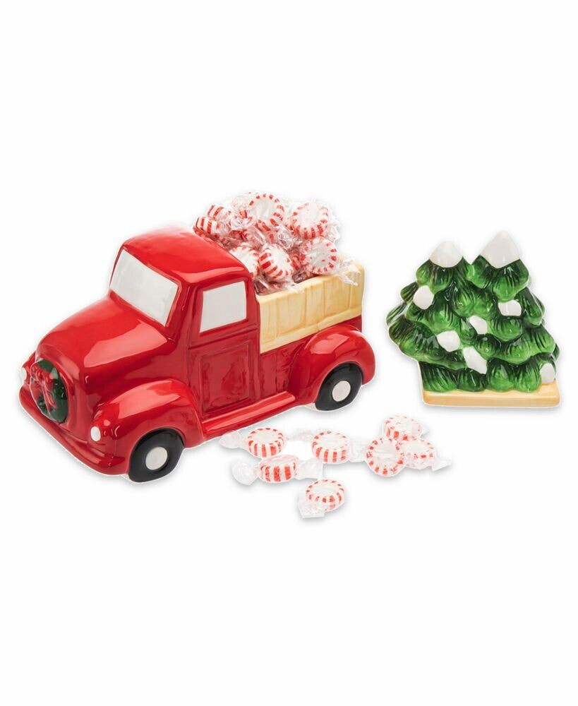 Truck Candy Dish with Removable Tree Display Set, 2 Piece