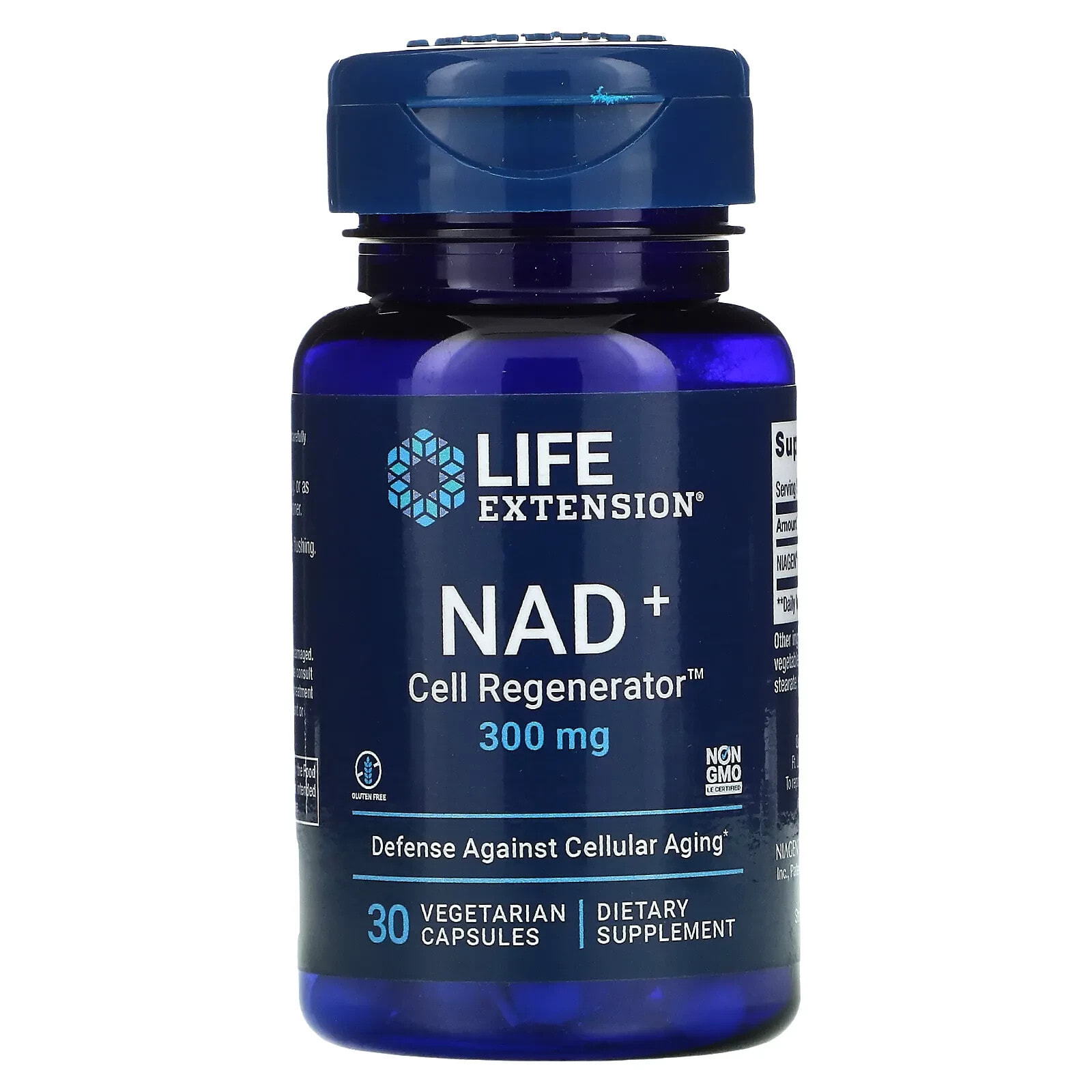 NAD+ Cell Regenerator, 300 mg, 30 Vegetarian Capsules