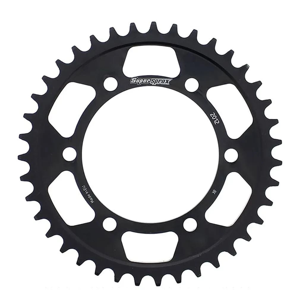 SUPERSPROX Steel Triumph 525x37 RFE2012X37BLK rear sprocket