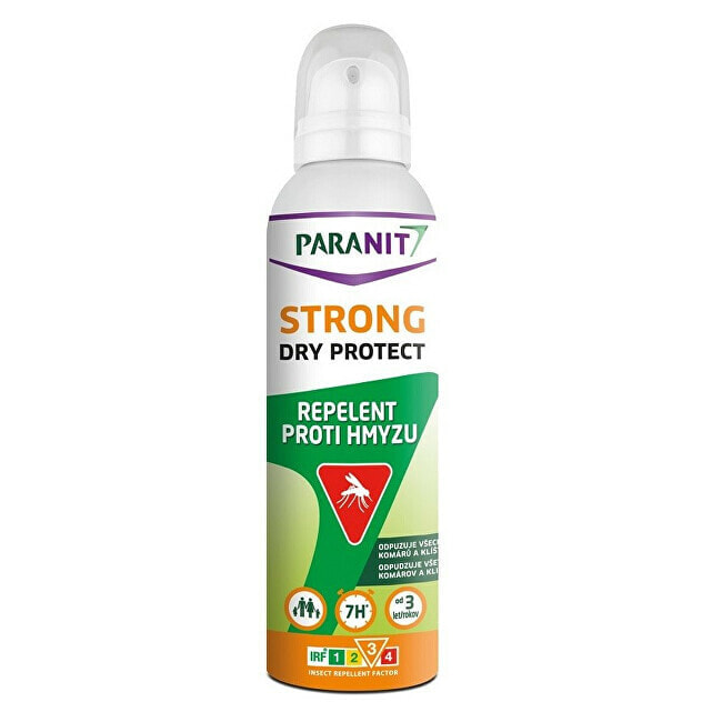 Средство от насекомых OMEGA PHARMA Insect repellent Paranit Strong Dry Protect 125 ml