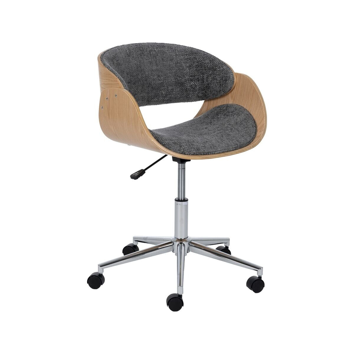 Office Chair Grey Natural 59 x 64 x 88 cm