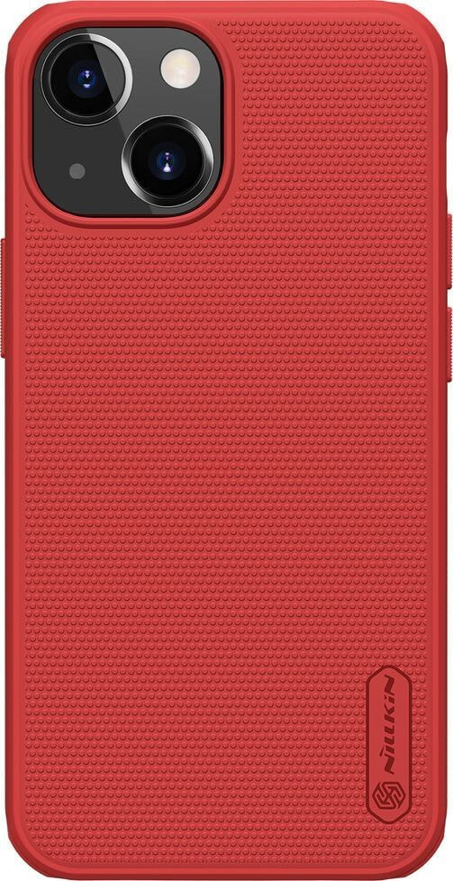 Nillkin Nillkin Super Frosted Shield Pro Wytrzymałe Etui Pokrowiec Iphone 13 Mini Czerwony