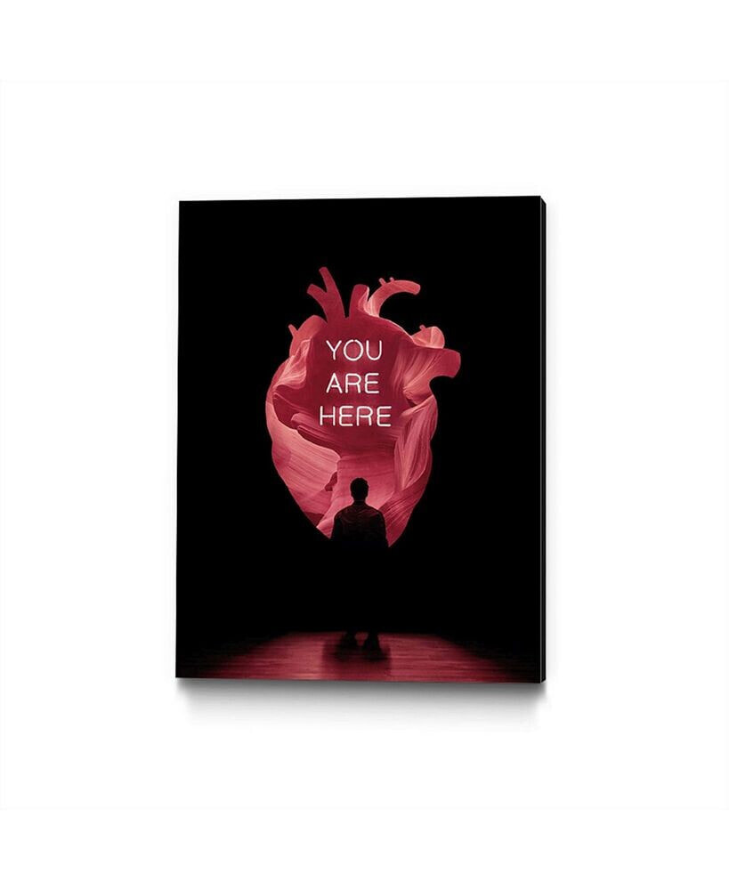 Enkel Dika You Are Here Museum Mounted Canvas 24