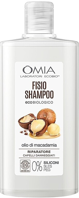 Shampoo für dünnes und sprödes Haar - Omia Laboratori Ecobio Melaleuca Shampoo