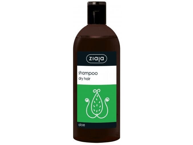 Ziaja Dry Hair Aloe Shampoo Шампунь с алоэ для сухих волос 500 мл