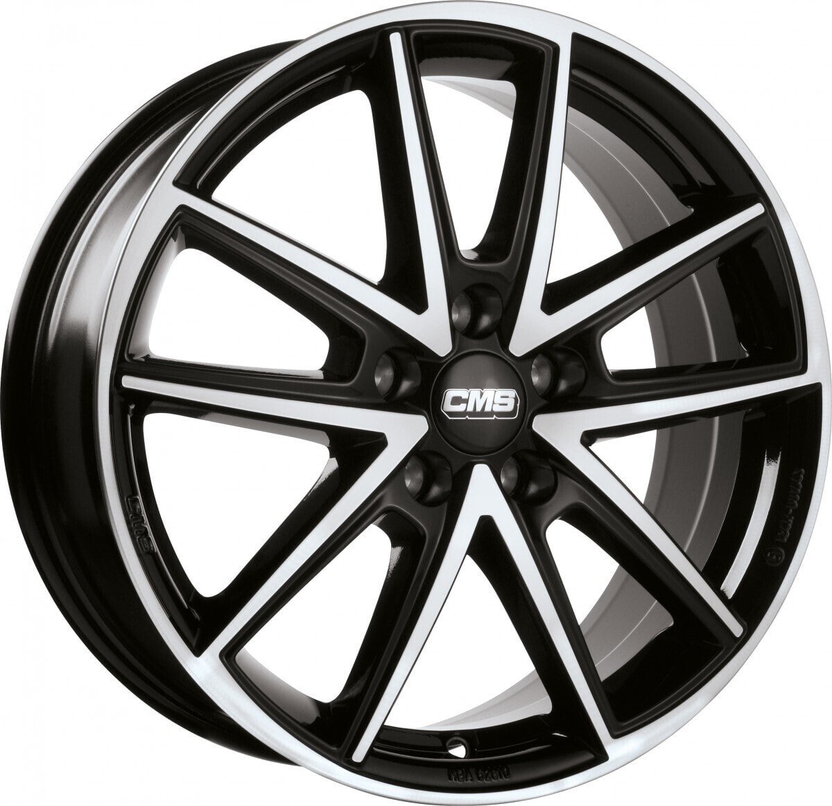 Колесный диск литой CMS C30 diamond black 6.5x16 ET32 - LK5/114.3 ML66.1