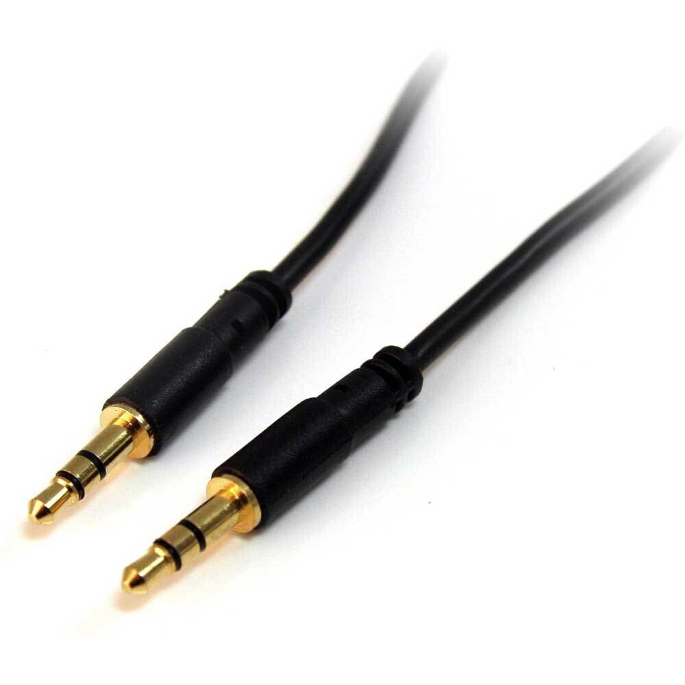 STARTECH 3 ft Slim Stereo Audio Cable 5 mm 91 cm