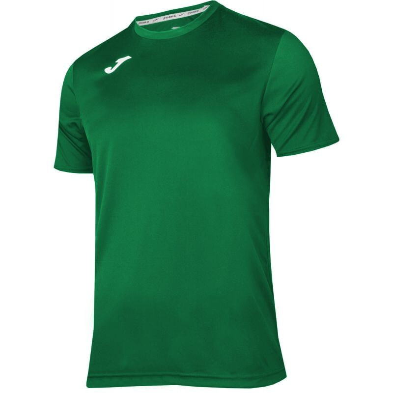 Мужская футболка спортивная зеленая с логотипом Joma Combi Junior 100052.450