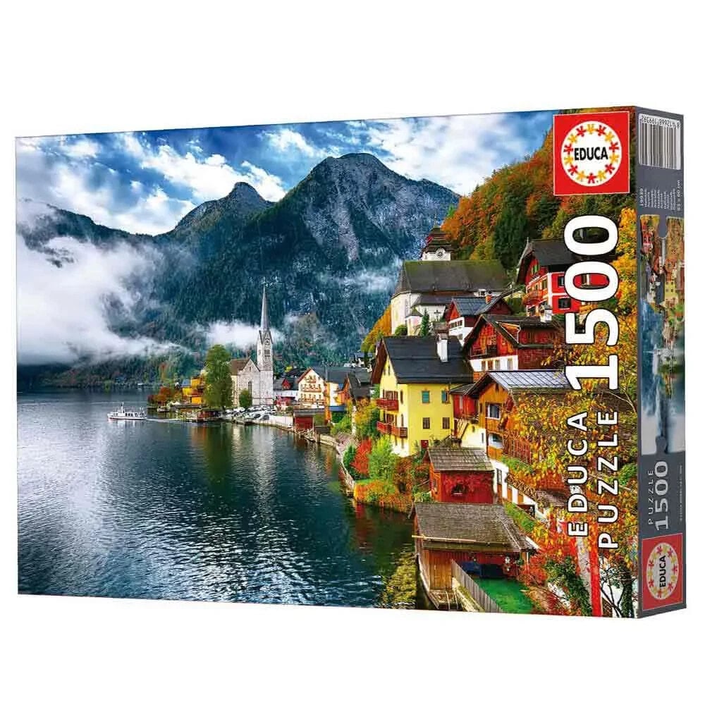 EDUCA 1500 Pieces Hallstadt Austria puzzle