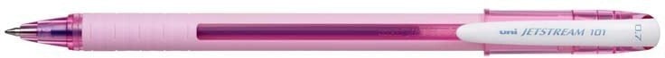 Письменная ручка Uni Mitsubishi Pencil Długopis w różowej obudowie SX-101 niebieski (UNSX101FL/DRO)