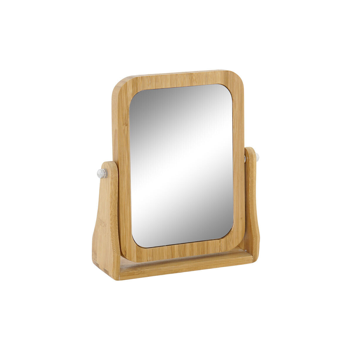 Magnifying Mirror DKD Home Decor Natural Bamboo 21,7 x 5,5 x 21,5 cm