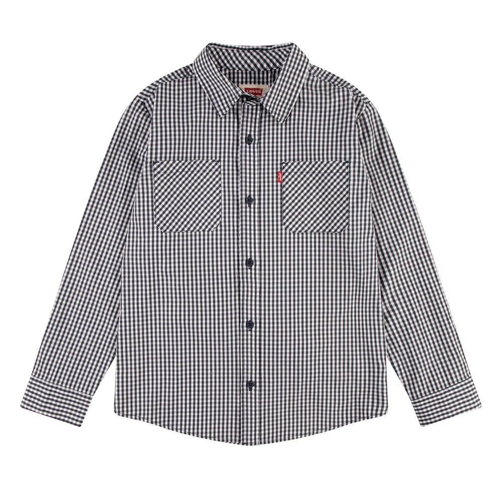 LEVI´S ® KIDS Gingham Woven Long Sleeve Shirt