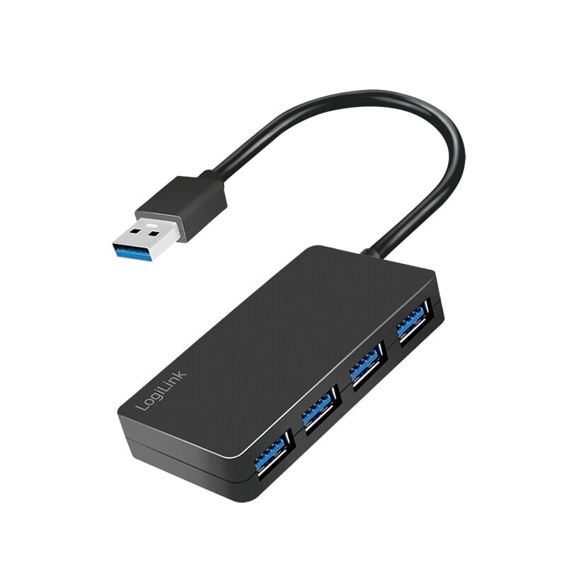 LogiLink USB Hub 3.2 4-Port Black