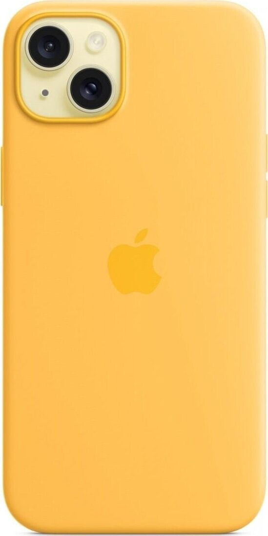 Apple Apple iPhone 15 Plus Silicone Case with MagSafe sunshine