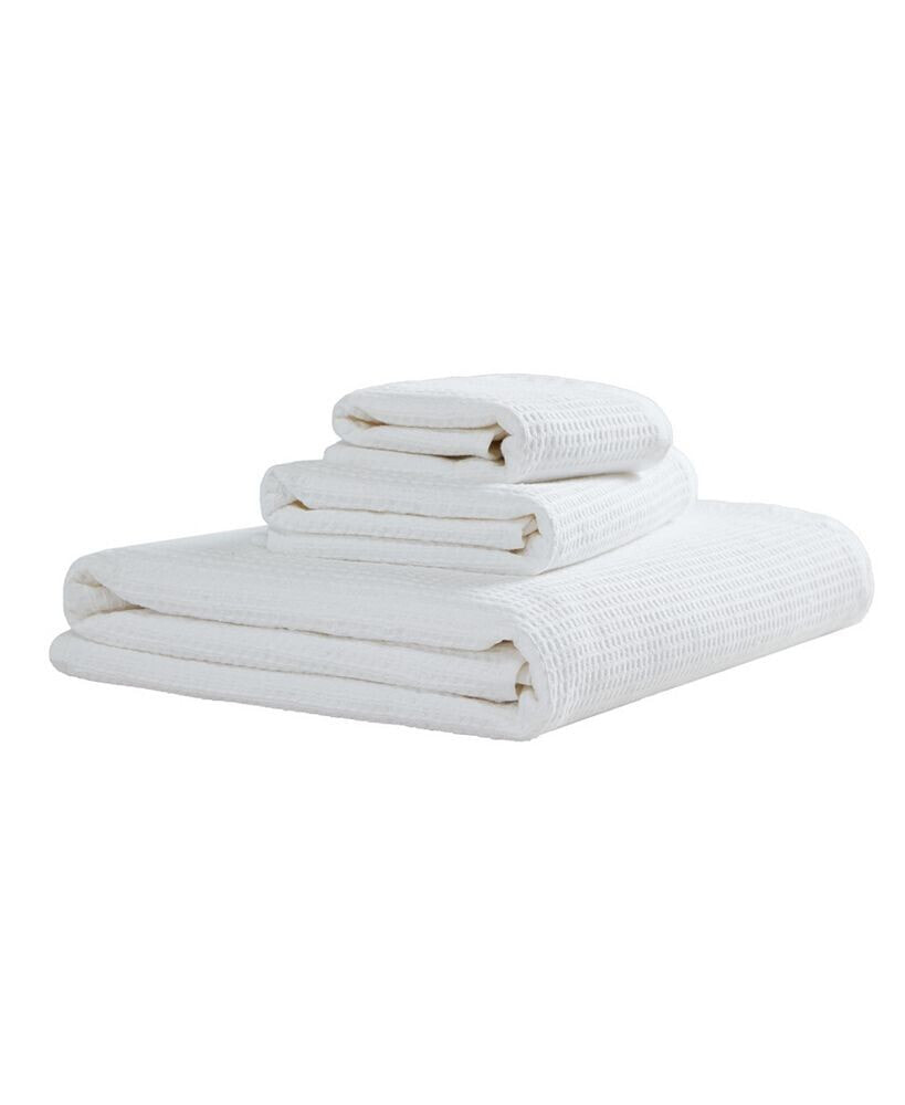 Calvin Klein eternity Solid Cotton Terry 3-Piece Towel Set