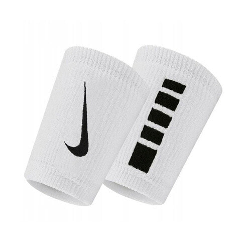 Frotka tenisowa Nike Elite Double-Wide Wristbands 2P - N.100.6700.101