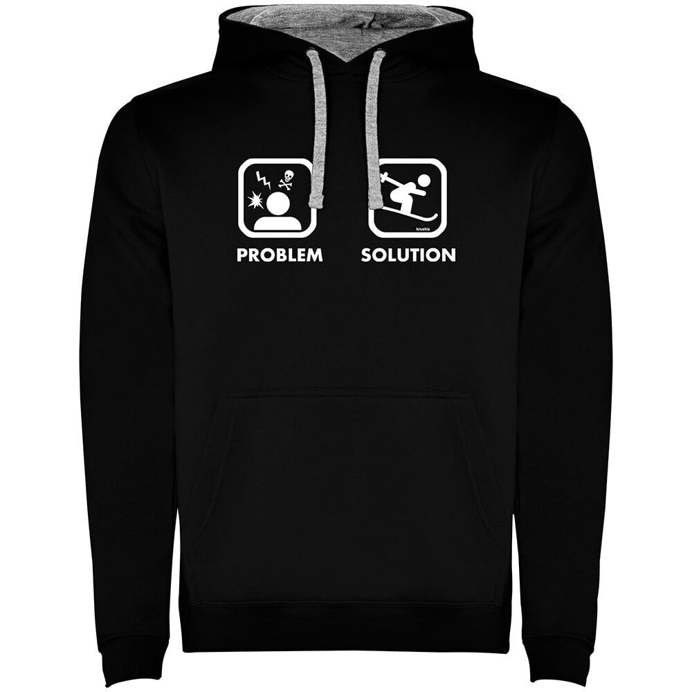 KRUSKIS Problem Solution Ski Two-Colour Hoodie