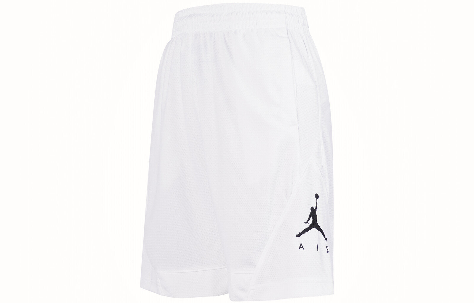 Air Jordan Rise Striped Triangle Logo印花速干针织篮球短裤 男款 白色 / Брюки баскетбольные Air Jordan Rise Striped Triangle Logo BV5265-100