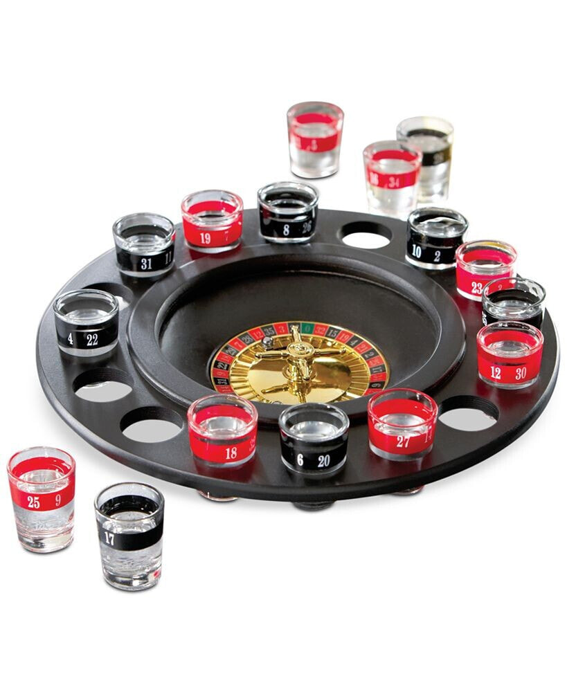 Jay Imports drinking Roulette 16-Pc. Game Set