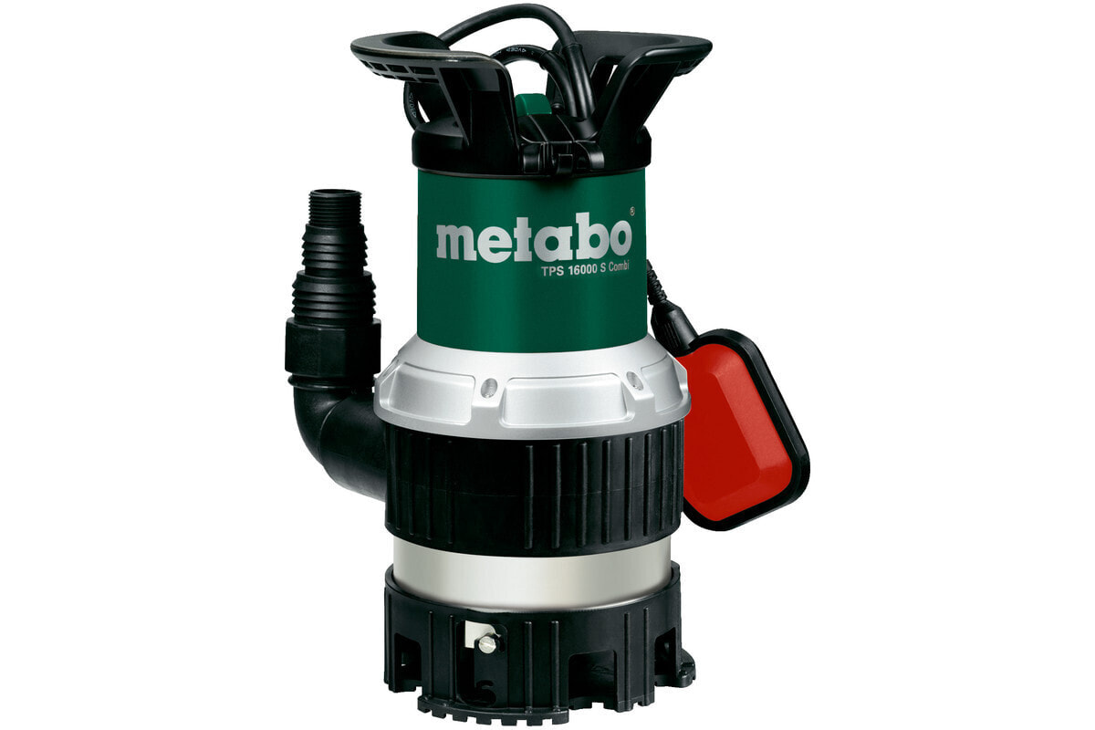 Metabo Kombi-Tauchpumpe TPS 16000 S COMBI + Zubehör im Karton