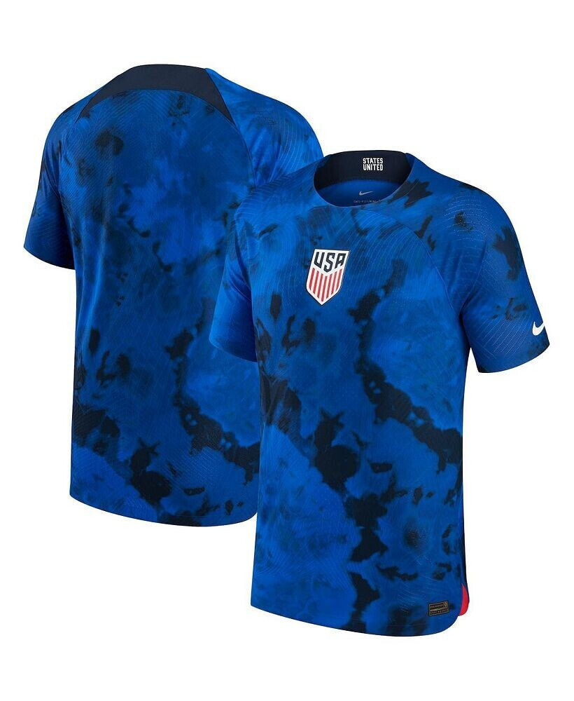 Nike men's Blue USMNT 2022/23 Away Vapor Match Authentic Blank Jersey