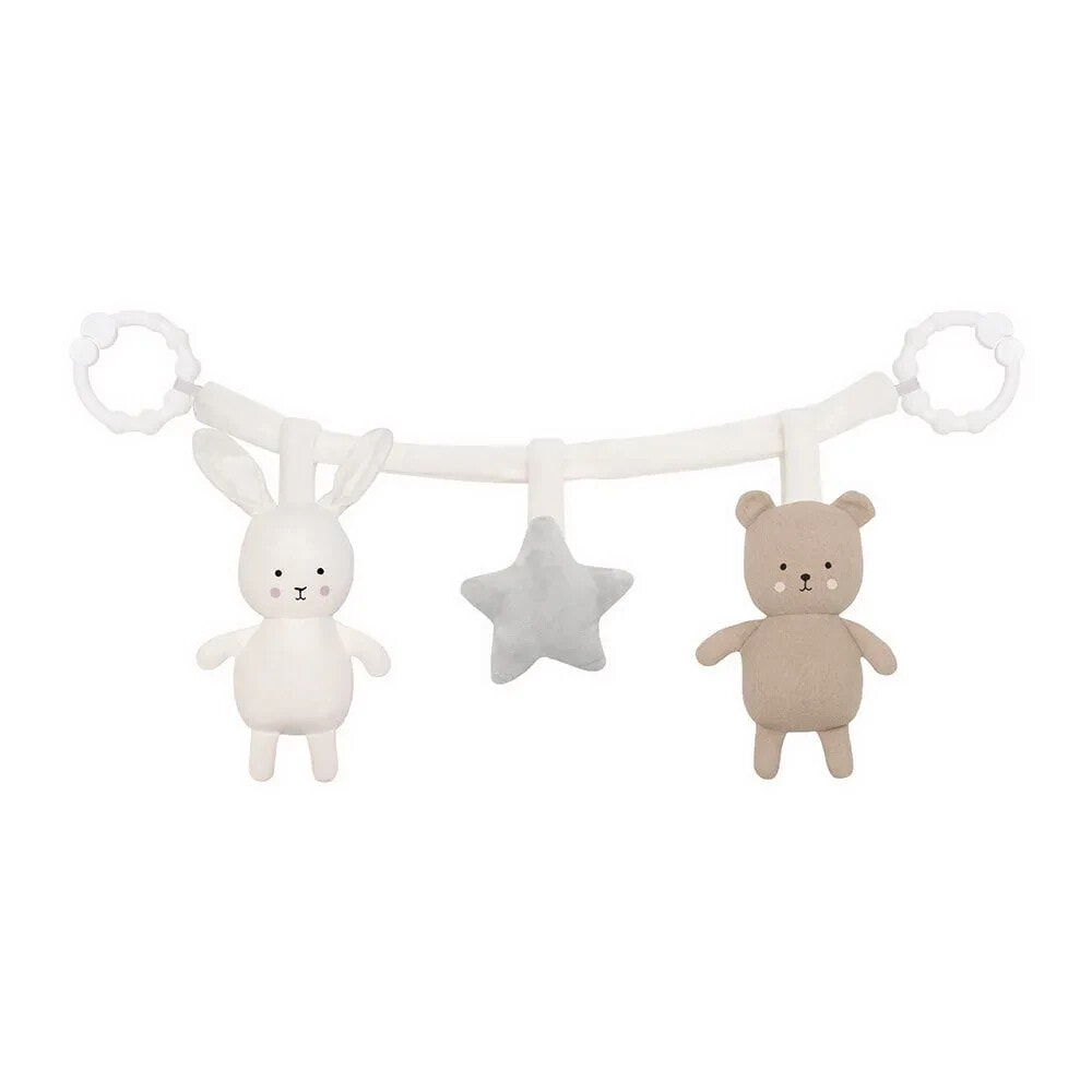 JABADABADO Pram Rattlechain Teddy/Bunny