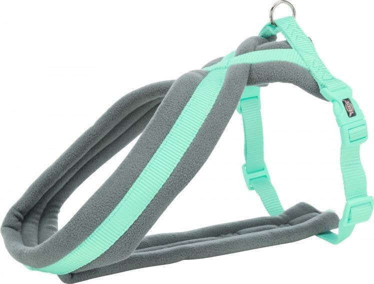 Trixie Premium dog touring harness, mint color, S: 35–65 cm / 20 mm