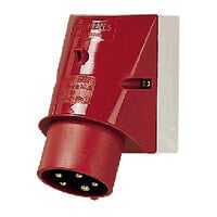 Mennekes 354 - Straight - 400 V - Red - IP44 - 1 pc(s)