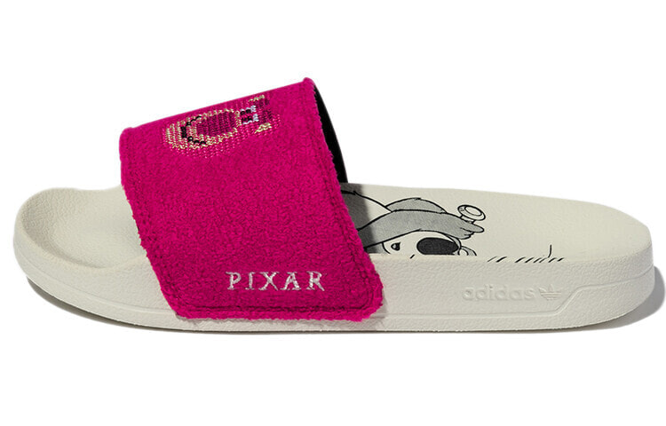 Pixar x adidas originals Adilette Lite 皮克斯草莓熊联名 卡通 拖鞋 男女同款 玫红 / Сланцы Adidas Originals Adilette GY5990