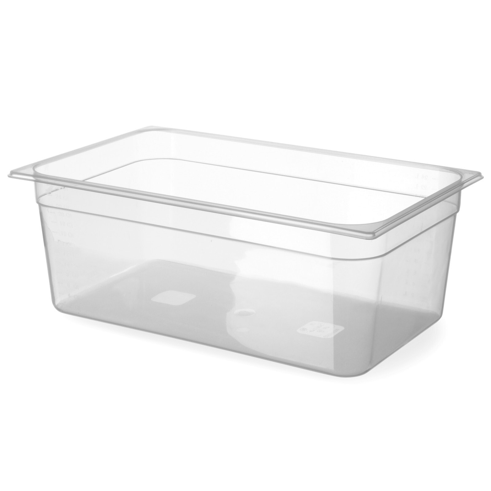 Gastronomy container made of polypropylene GN 1/1, height 200 mm - Hendi 880005