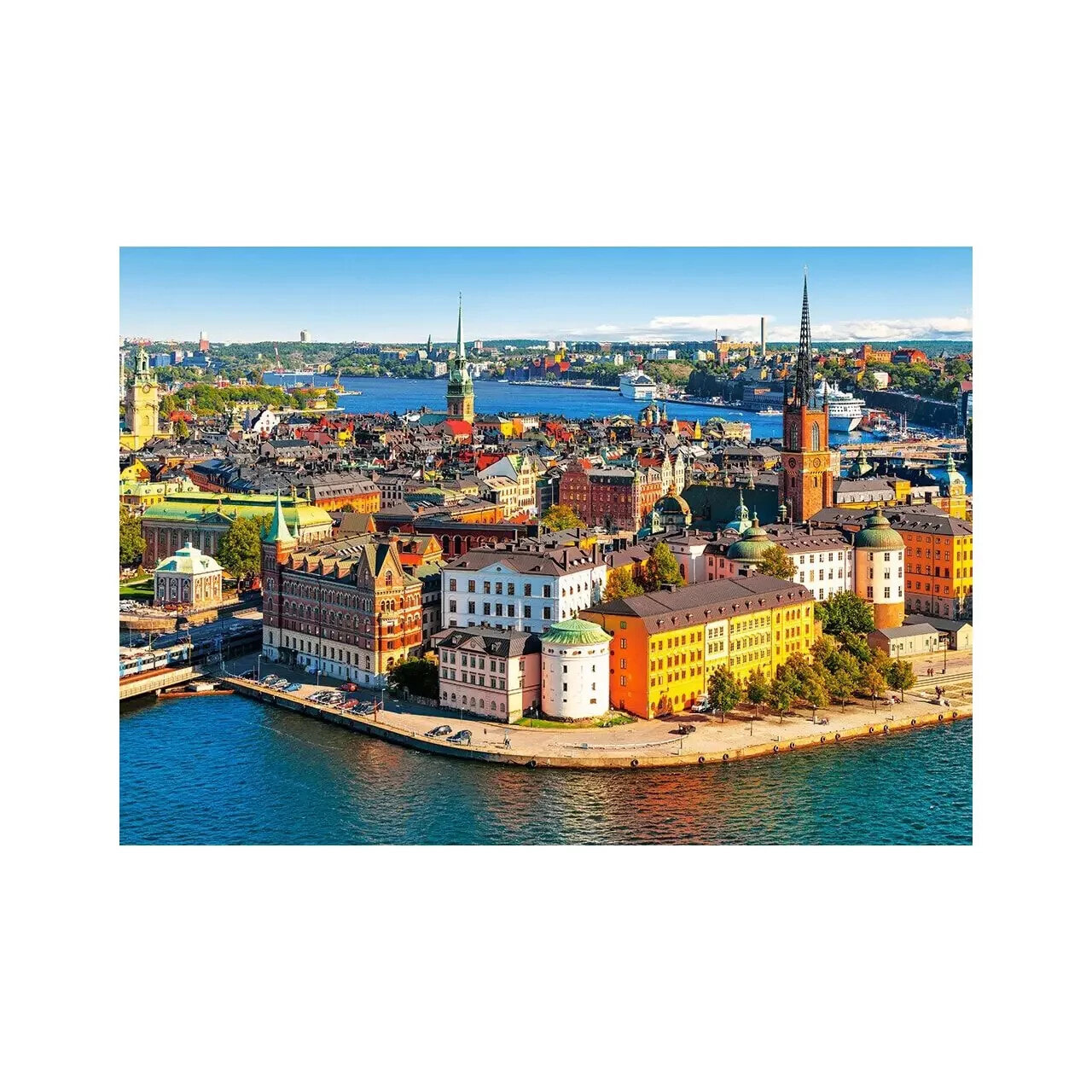 Puzzle Die Altstadt von Stockholm