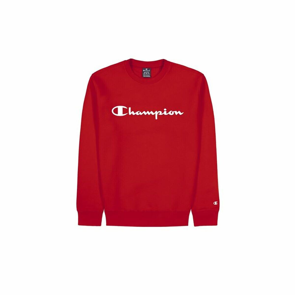 Men’s Sweatshirt without Hood Champion Crewneck Red