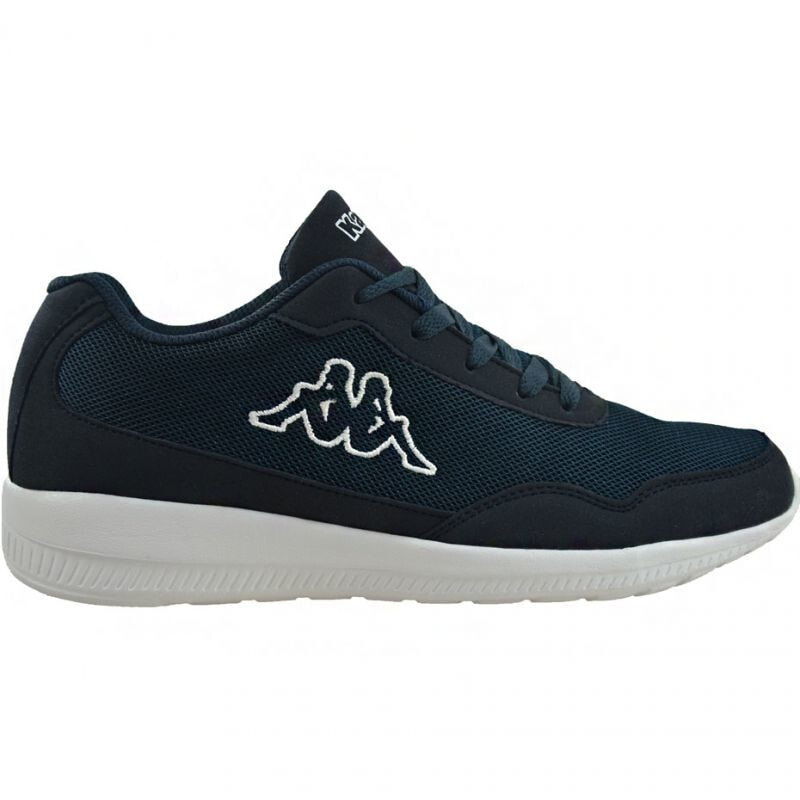 Мужские кроссовки спортивные для бега черные текстильные низкие  Kappa Training Shoes Follow 242495 6710
