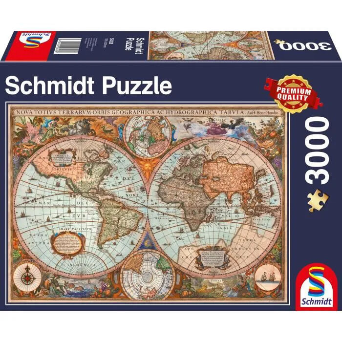 Пазл Schmidt Spiele 3000 деталей Античная карта мира