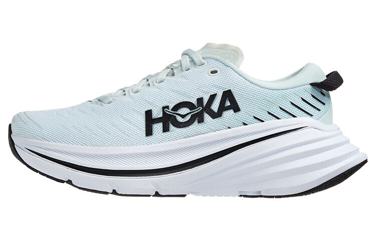 HOKA ONE ONE Bondi X 抗磨损 低帮 跑步鞋 女款 淡蓝色 / Кроссовки HOKA ONE ONE Bondi X 1113513-BGBS