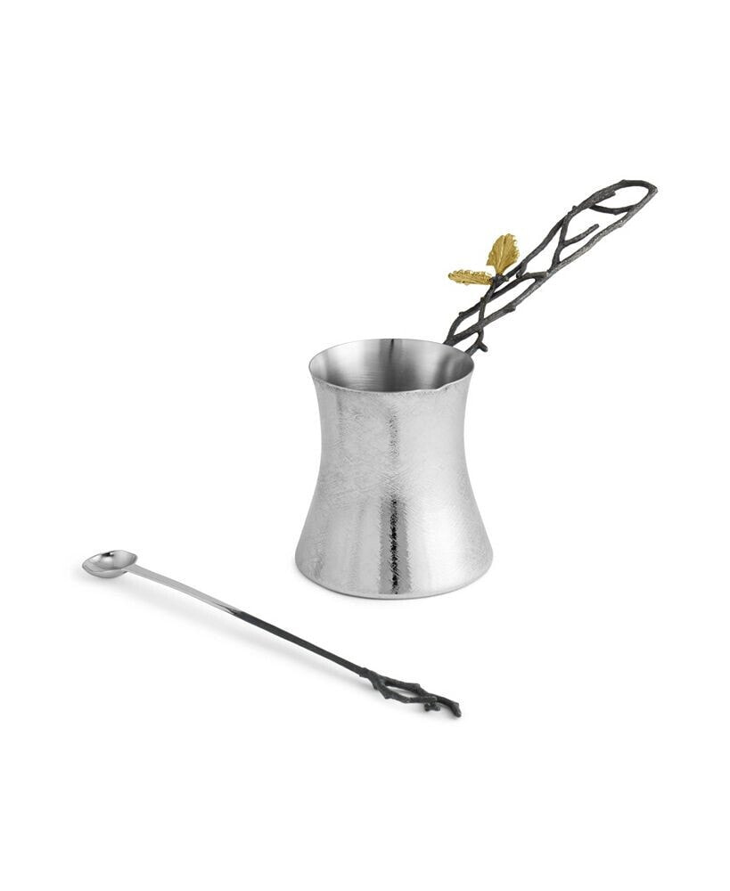 Butterfly Ginkgo Large Coffee Pot with Spoon